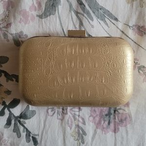 Gold Clutch bag